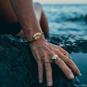 Anillo Estrella de mar oro