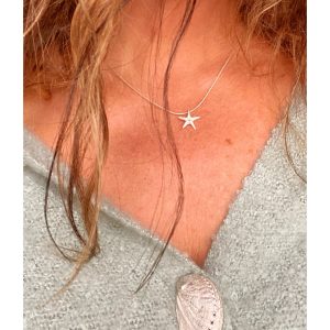 Alfiler de Oreja de mar en plata.