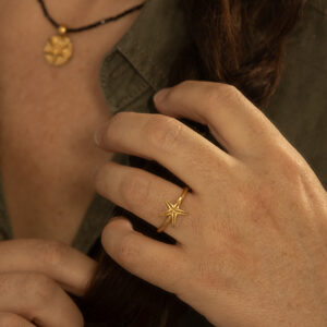 Anillo Estrella Oro