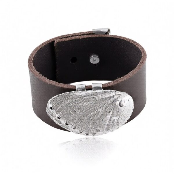 Brazalete Oreja De Mar Plata