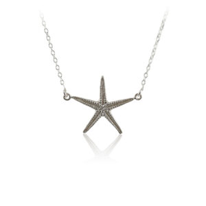 Gargantilla Estrella De Mar Plata