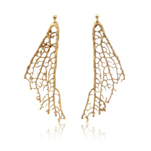 Pendientes Gorgonias Oro