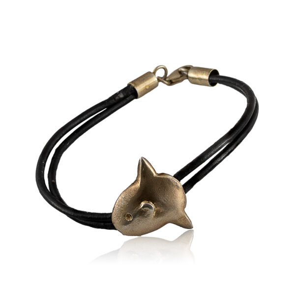 Pulsera Pez Luna Oro