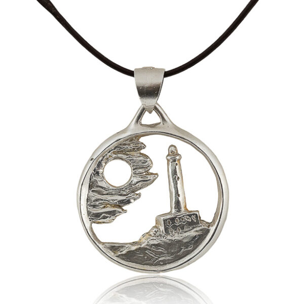 Medalla Faro Con La Luna Grande