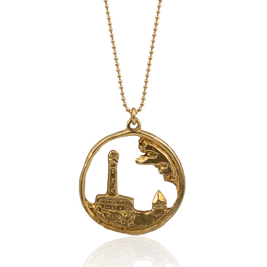 Colgante Faro Pequeño Oro