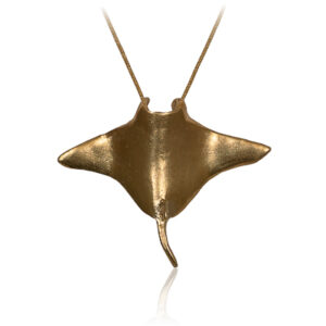 Colgante Mantarraya Plata