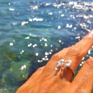 Anillo Caballitos De Mar Plata