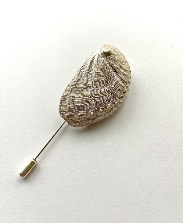 Broche Oreja De Mar Plata