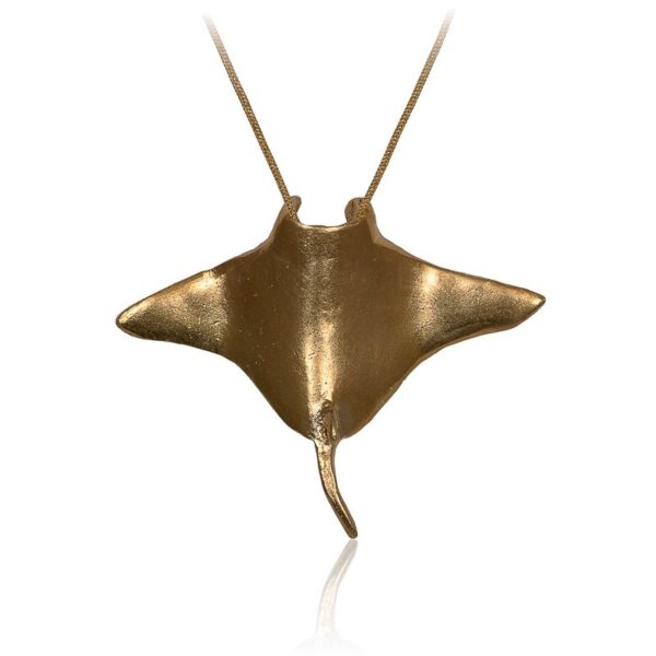Colgante Mantarraya Oro