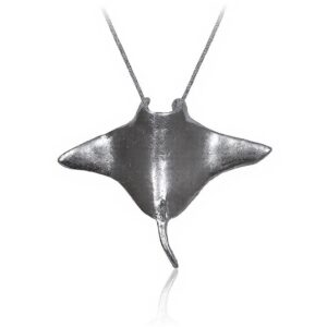 Colgante Mantarraya Plata