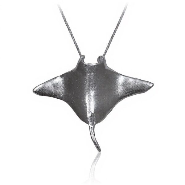 Colgante Mantarraya Plata
